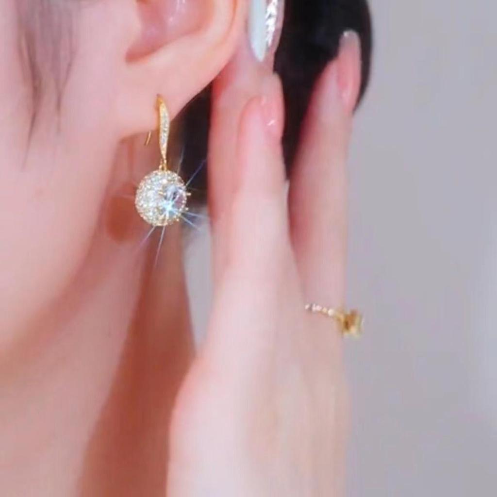 Trendy Zircon Earrings for Women: 2023 Versatile Korean Style
