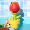 ABS Water Game Bath Toy Flower Blooming Water Bathroom Bathtub Toy  Hand-eye Coordination