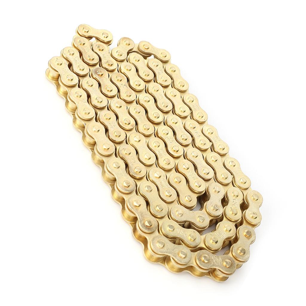 Мотоцикл 96 звеньев 420 приводная цепь для 50 110 125cc PIT квадроциклы для мотоциклов для езды по бездорожью картинг