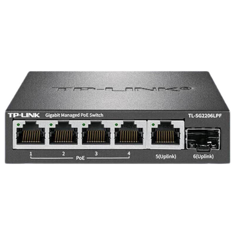 TP-LINK 5-Port Gigabit 4-PoE Cloud Managed Switch CN plug (adapter included)
