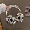 Улыбающаяся пентаграмма для защитного чехла Apple AirPods Max, защитный чехол для наушников AirPods, женский