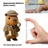 Xmas Advent Capybara 2D Acrylic Decoration 24 Days Holiday Capybara Ornament Countdown Calendar designed for Home Xmas Tree Car
