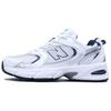 SS22 Модные спортивные низкие повседневные кроссовки для бега Мужские кроссовки Серебристые NBMR530SGWHITE