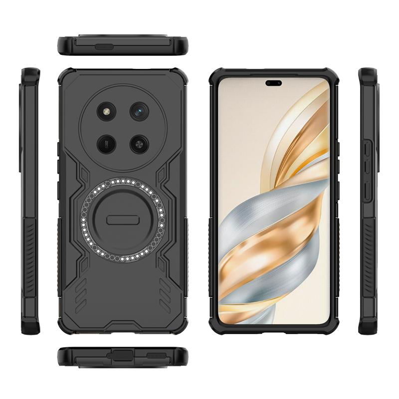 Чехол Armor Case For Honor Magic 7 Lite Магнитный адсорбционный чехол для беспроводной зарядки Honor Magic7 6 Lite Чехол For Honor Magic 7 Lite Чехол