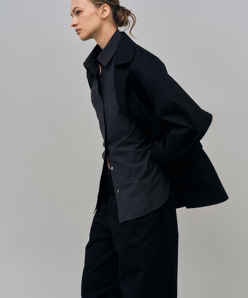 Rough Side White Label Valley Jacket Crow