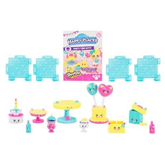 Happy Places Shopkins 3 сезон Декораторский набор - Котёнок 'Время вечеринки'