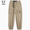 Hello Hipanda, Panda functional large pocket unisex ankle binding work pants casual pants C
