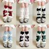 1 Pair Korean Fashion Bow Loose Sock for Kids Girl Lolita Bow Leg Warmers for Children Spring Autumn Soft Cotton School Sock