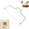 Adjustable Wire Cake Slicer Leveler Pizza Dough Cutter Trimmer Tools Stainless,,
