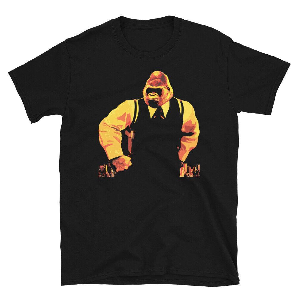 Gorilla Detective Black Unisex T-Shirt