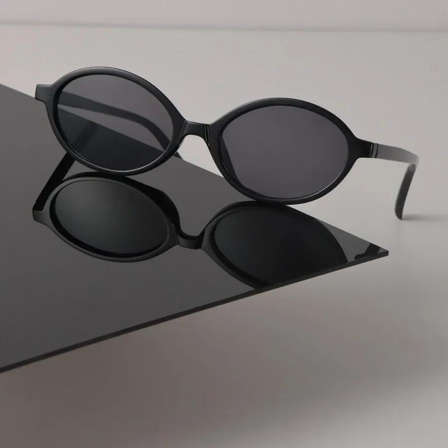 Fashion Round Sunglasses Women Men Retro Brand Designer Mirror Oval Sun Glasses Female Male Small Frame