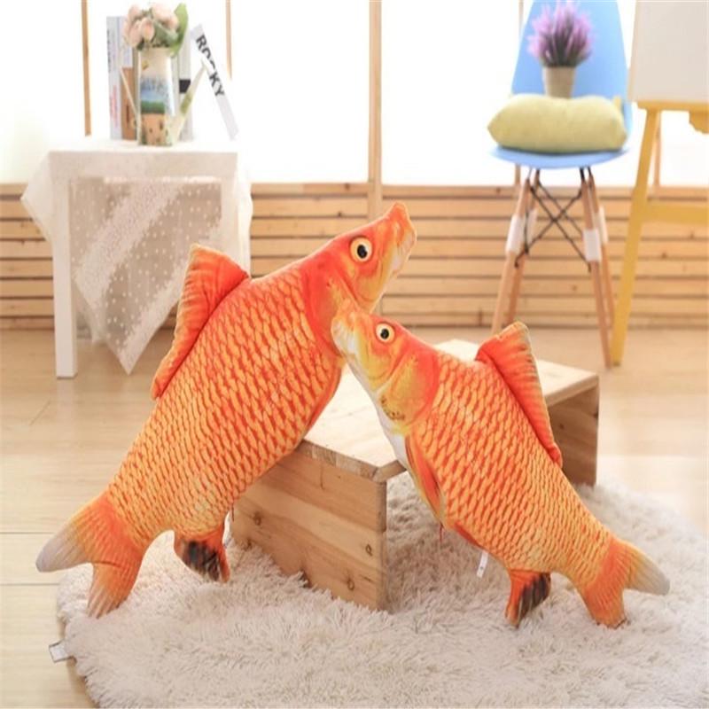 Simulation Carp Plush Toys Staffed Soft Animal Fish Plush Creative Sofa Pillow Gift Kids Toy