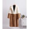 Winter Women High Quality Faux Rabbit Luxury Long Fur Coat Lapel OverCoat Thick Warm Female Plush Jacket Large Size 5XL
