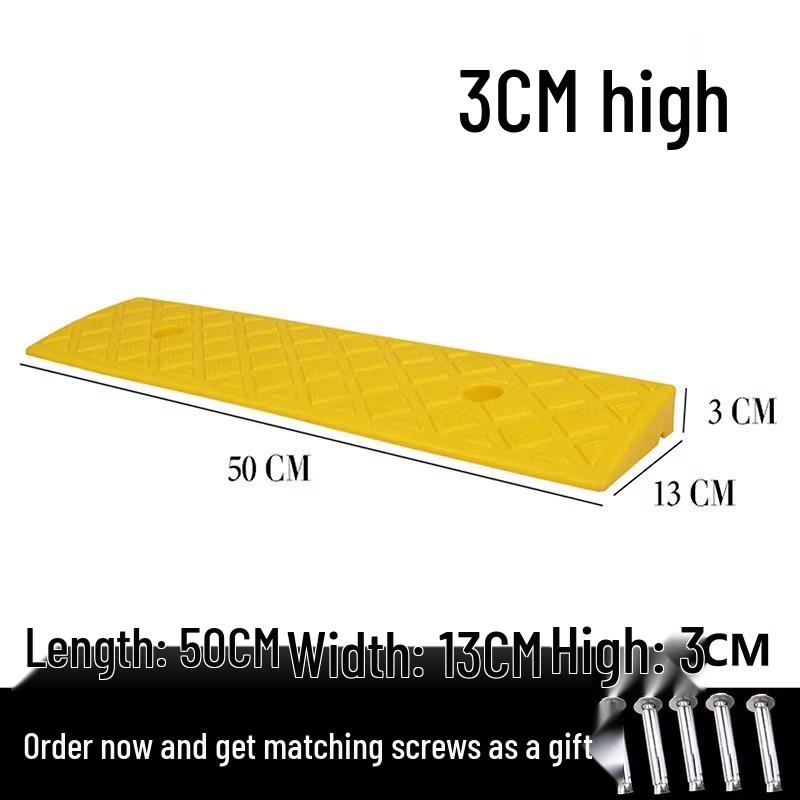 Uphill Slope Mat, Barrier-Free Ramp, Plastic Ladder, Speed Bump, Intersection Aid