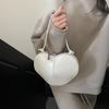 Niche Design Women's Bag Love Peach Heart Bag High Sense Simple Armpit Bag Change Mobile Phone Bag Fashion Messenger Bag