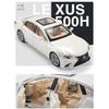 1/32 Lexus LS500H Игрушечная машинка для детей, литая под давлением, миниатюрная модель, открывающиеся двери, звук и свет, коллекция, подарок для мальчика