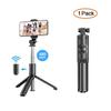 3In1 Bluetooth Selfie Tripod with Fill Light Shutter Remote Portable Foldable Monopod for iPhone Smart Phone