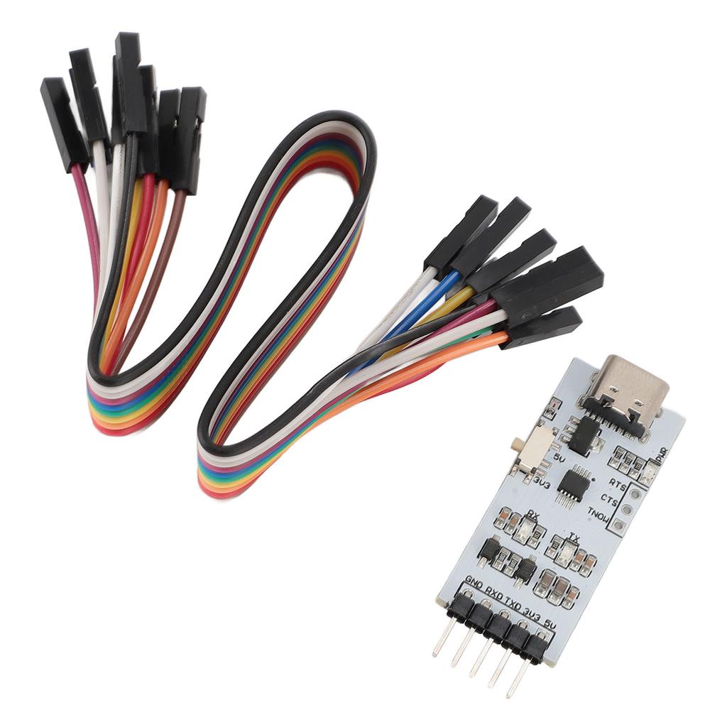 USB To TTL Serial Port Module Type C To UART STC 3.3V 5V Converter Module for XP for Win 7 8 10