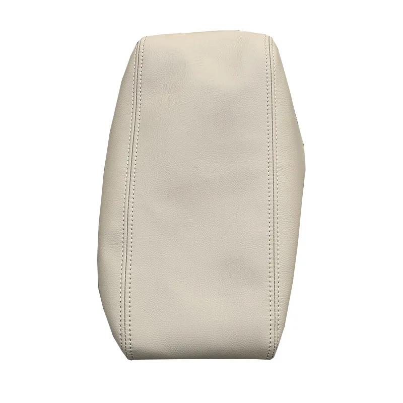 Для Toyota Prius 2004 2005 2006 2007 2008 2009 Микрофибра Кожа Автомобильные аксессуары Центральный подлокотник Консоль Крышка ящика Отделка