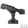 ABS Adjustable Boat Fishing Rod Rack Holder Device Pole Kayak Support Fixer Fix Pole Rotatable Mount Inflatable Accessories