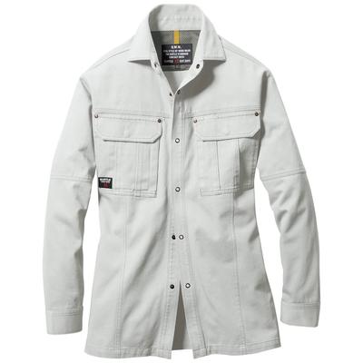 BURTLE Shirt 8035 Silver M Long-Sleeve (Autumn/Winter)