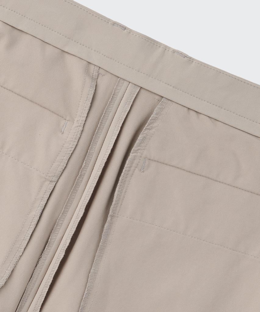 MUSINSA STANDARD Sporty Straight Slacks [Light Beige]