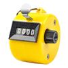 Handheld Tally Counter 4-Digit Number Clicker Counter Coaching Knitting Fishing Golf Sports Event Hand Mechanical Pitch Counter