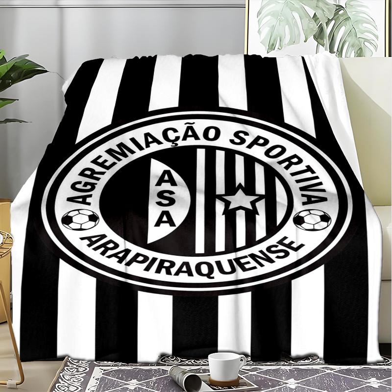 1PC Juventus Football Club Printed Soft Flannel Blanket Throw for Adult Bedroom Living Room Sofa Camping Travel Fan gifts Christmas Gifts
