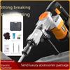 Electric Hammer for Wall Demolition and Concrete Crushing, 110V/220V Heavy-Duty Industrial-Grade.