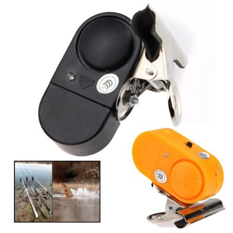 Электронная ночная звуковая сигнализация поклевки рыбы, светодиодный световой сигнал, колокольчик, зажим на удочке