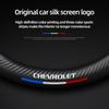 AABHK1 Carbon Fiber Car Steering Wheel Cover Breathable Anti Slip Steering Covers For Chevrolet Colorado Cruze Spark Captiva Malibu