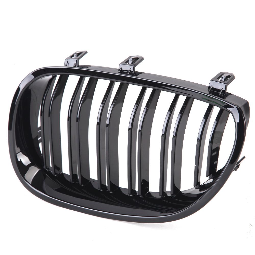 Решетка радиатора переднего бампера автомобиля Kidney Racing Grill Grilles для BMW 5 серии E60 M5 E61 520i 545i 550i 535i 2003-2010 Refit Body Kit