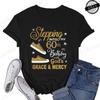 Stepping Into My 60th with Gods Grace and Mercy Shirt for WomenFaith Birthday TShirtsWomens Tee Tops TShirtsGift for Her
