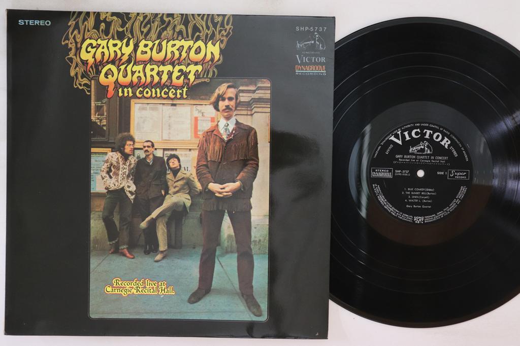 LP Record GARY BURTON QUARTET - In Concert SHP5737 VICTOR 1968 Japan Jazz Used