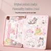 QBOSS Cute Pink Cat Rotating Stand iPad Case