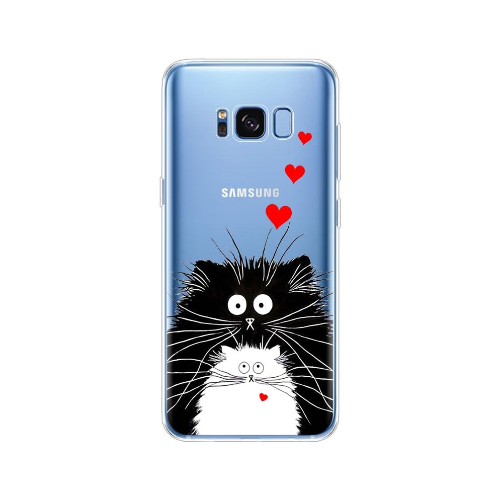 Чехол для Samsung Galaxy S8 PLUS Мягкий силиконовый чехол TPU Чехол для Samsung S8 Plus Чехол Полная защитная задняя крышка на 360 градусов