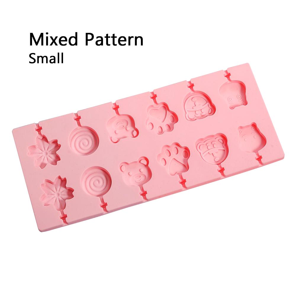 Biscuit Animals Shapes Mold Cake Baking Jelly and Candy Silicone Lollipop Molds Flower Shapes Mould