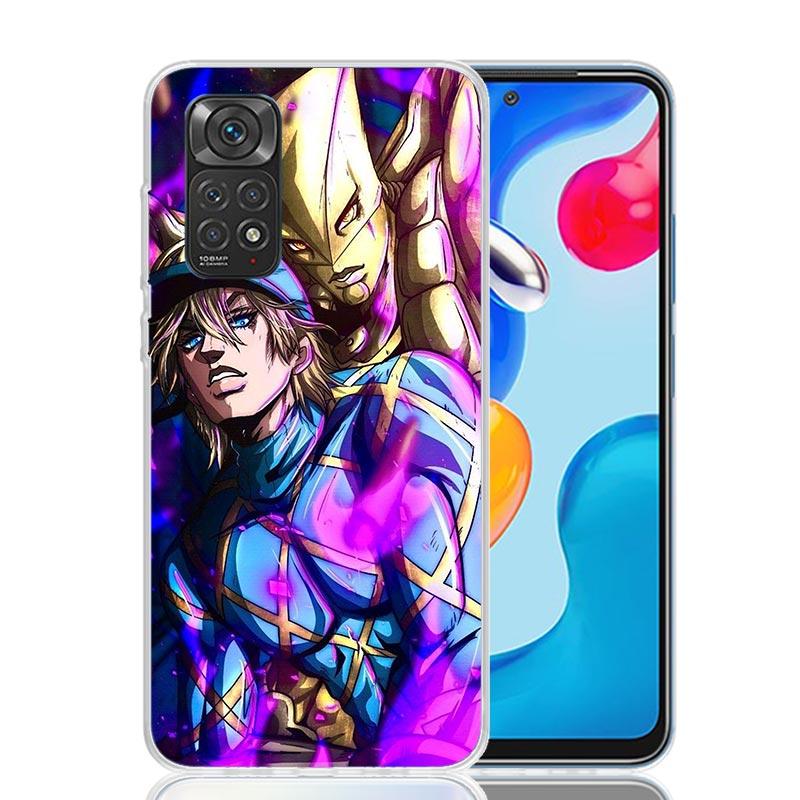 Чехол для телефона JoJo Adventure Dio Diego Brando для Xiaomi Redmi Note 15 14 13 12S 12 Pro Plus 11S 11E 11 11T 10S 10 Арт Мягкий Рисунок