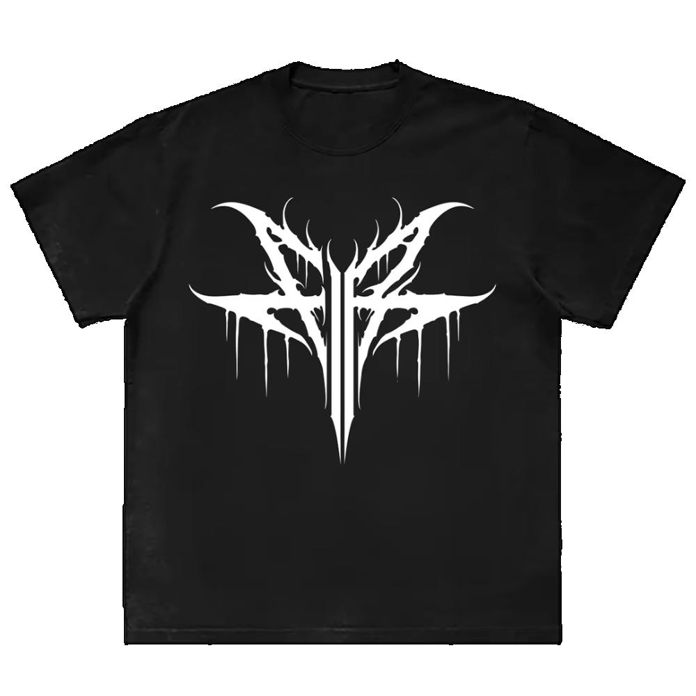 2025 Falling in Reverse Graphic Хлопковая рубашка унисекс для мужчин и женщин, летняя, с коротким рукавом, модный бренд класса люкс, повседневная, винтажная, повседневная футболка