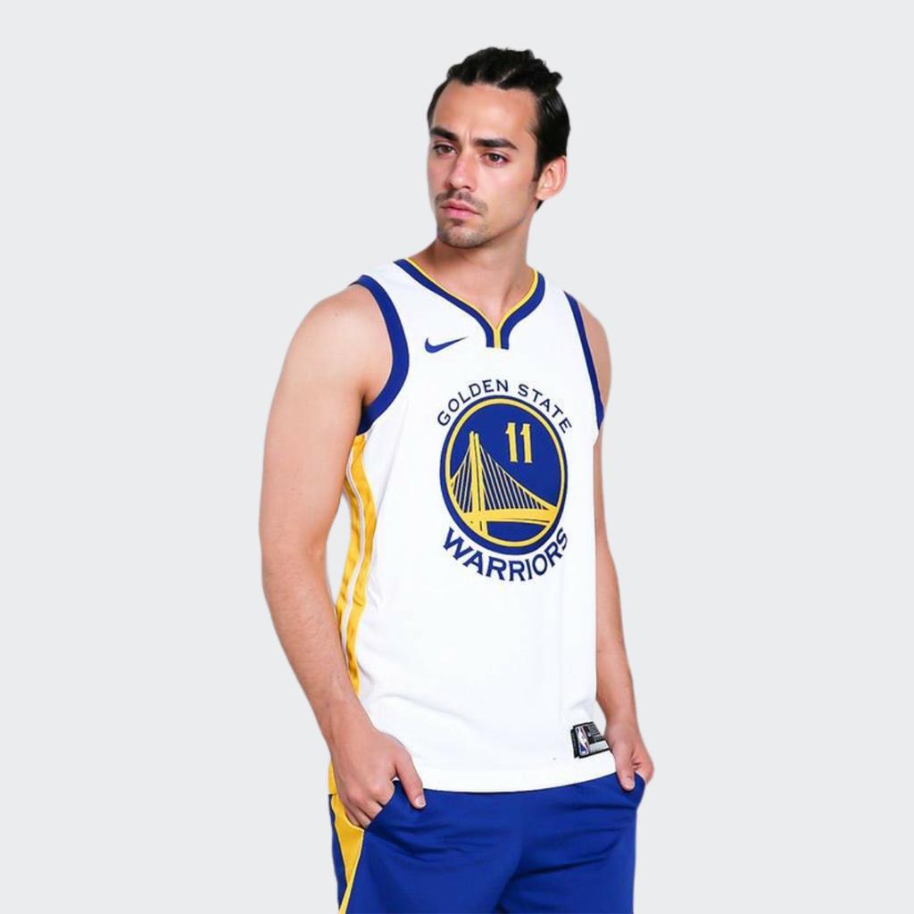 Nike Nba Connected Jersey Breathable Sleeveless Basketball Vest Men Jersey White 864417-102