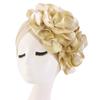 Inner Cap Muslim Hijab Caps Turban Big Flower Hat Fashion National Turban Hat  Women