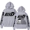 Japan Anime Initial D Graphic Print Regular Unisex Loose Fit Men's and Women's New Fashion Costume Cosplay Cool Ae86 Sweatshirt