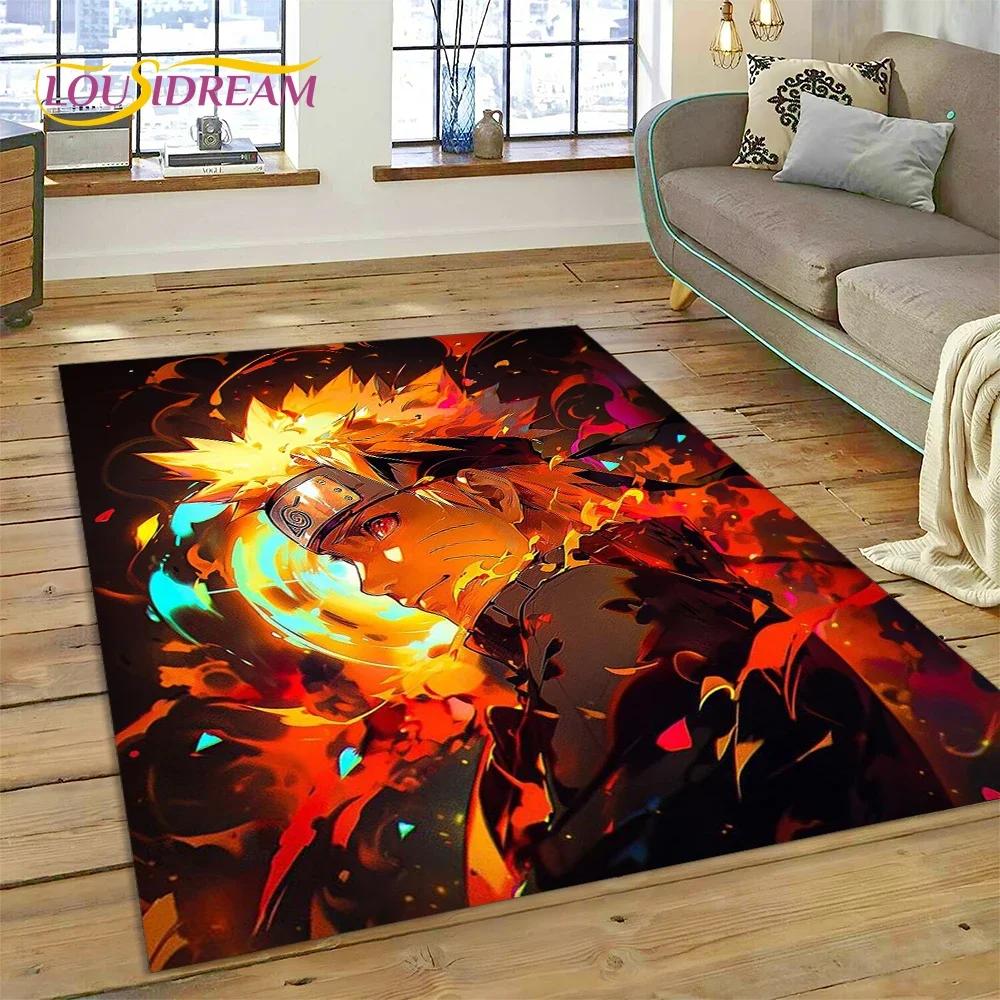 Cartoon 3D I-Itachi Japan Anime Carpet Rug for Living Room Bedroom Home Sofa Decoration,Kids Play Area Rug Non-slip Floor Mat
