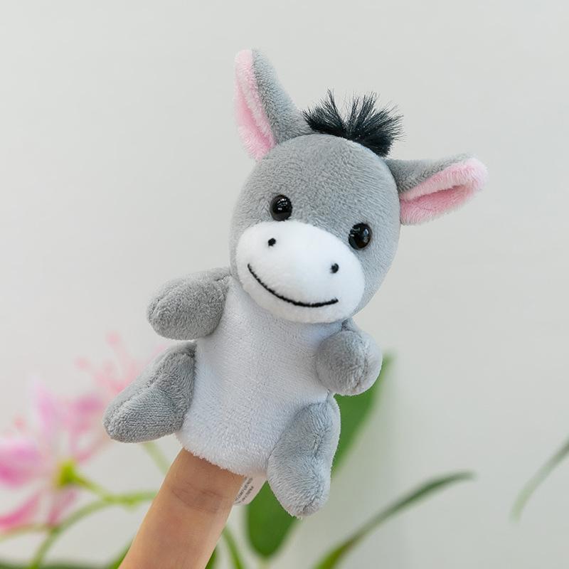 Лесное животное Пальчиковая кукла Панда Плюшевая игрушка Дети Океан Акула Кукла