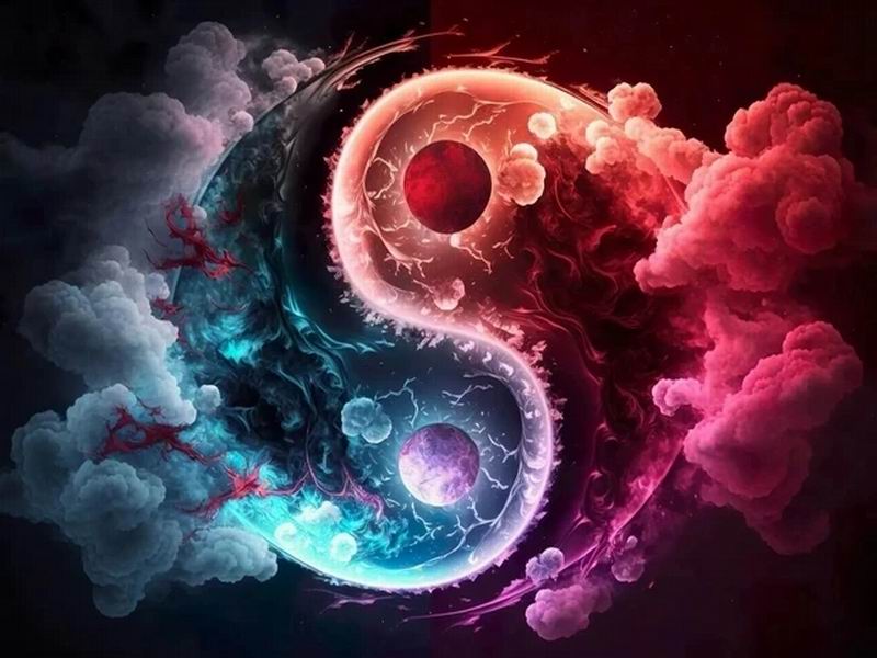 Diamond Painting New Collection 2024 Tai Chi Scenery Diy Full Square Round Drill Rhinestone Embroidery Yin Yang Sakura Tree Mosaic Cross Stitch Kits