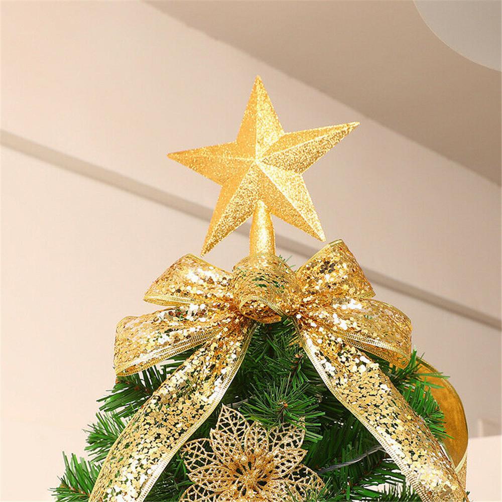 New New Year Party Supplies Christmas Tree Decoration Home Decor Xmas Ornament Large Glitter Star