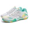 Li Ning Cool Shark Бадминтонные кроссовки Женские Низкие Белый/Зеленый AYAR012-1