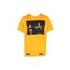 Ss21 Religious Oil Painting Short Sleeve T-Shirt Unisex Tops Yellow AU1001-03-04