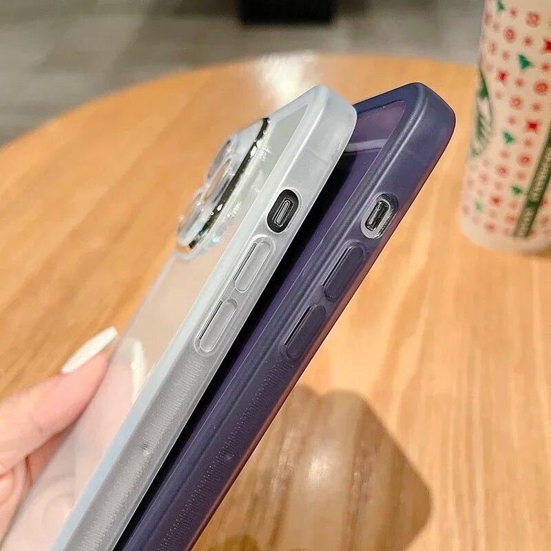 Простой цветной милый чехол для телефона Tecno Pova 6 6Pro Pro 5g, полная защитная пленка для камеры, противоскользящая прозрачная мягкая силиконовая крышка из ТПУ