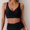 Новые женские летние купальники Push Up с высокой талией, комплект бикини, купальный костюм, пляжная одежда